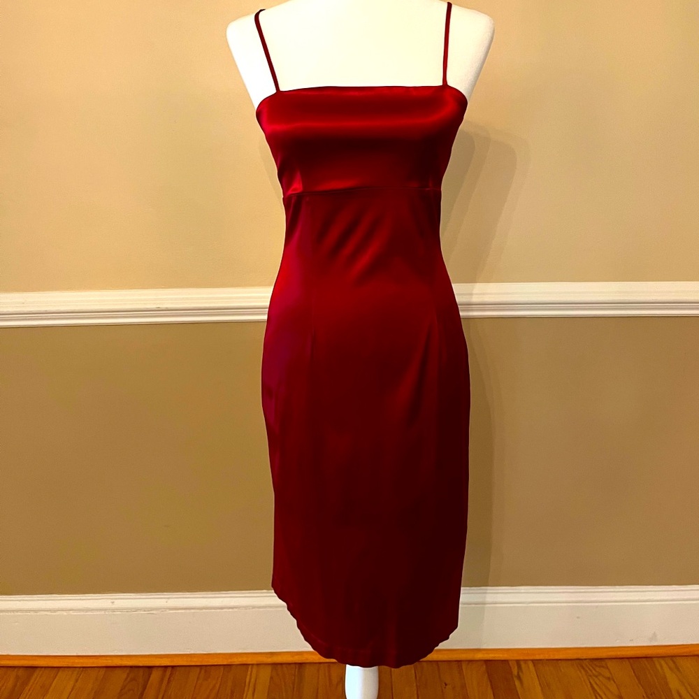 Black Market red cocktail dress